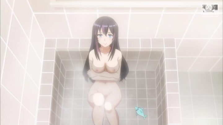 Misa Aoi's fanservice in Season#1ep11-Scene4