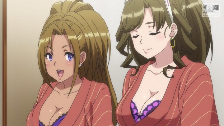 Yuzu Midorikawa's fanservice in Season#1ep8-Scene53