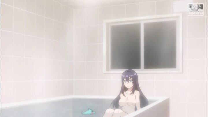 Misa Aoi's fanservice in Season#1ep9-Scene1