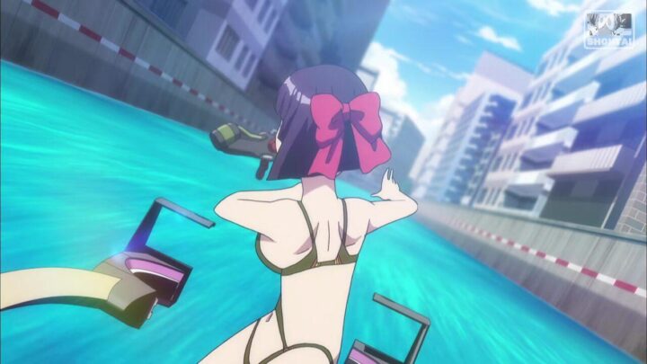 Inori Misuda's fanservice in Season#1ep9-Scene36