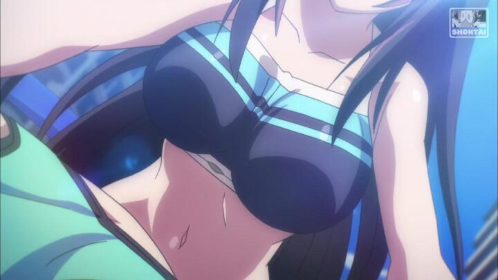 Misa Aoi's fanservice in Season#1ep9-Scene38