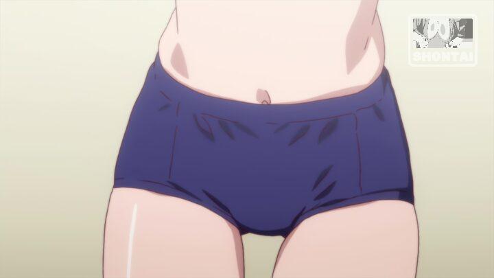 Nadeko Sengoku's fanservice in Bakemonogatari_Ep9-Scene6