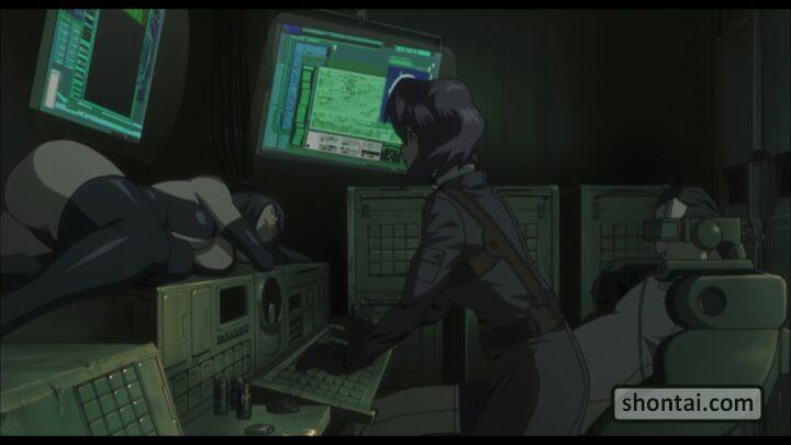 Other girls – Ghost in the Shell's fanservice in StandAloneComplexSeason#2ep20-Scene5