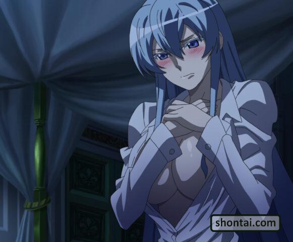 Esdeath's fanservice in season#1ep10-Scene38