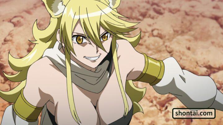 Leone's fanservice in season#1ep16-Scene4