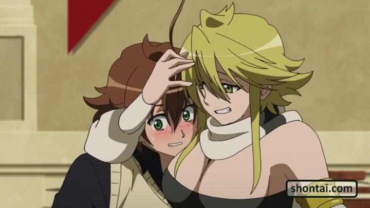 Leone's fanservice in season#1ep23-Scene1