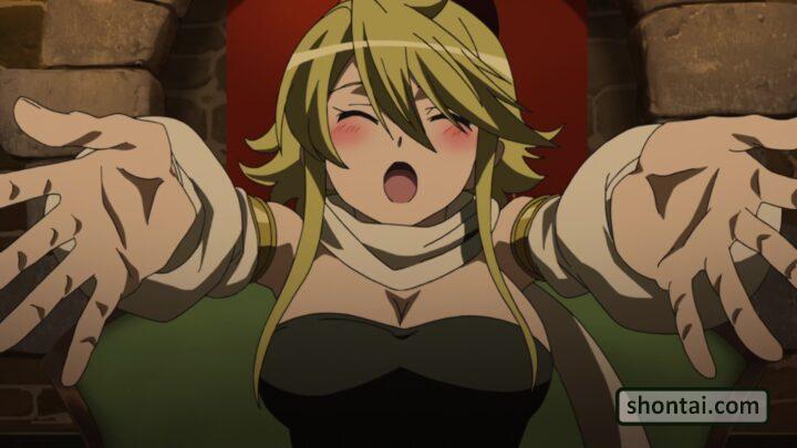 Leone's fanservice in season#1ep9-Scene14