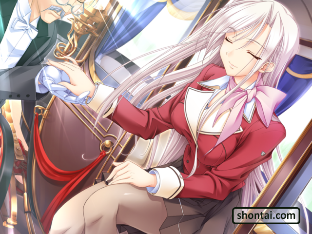 Charlotte Hazelrink's fanservice in Game-Scene43