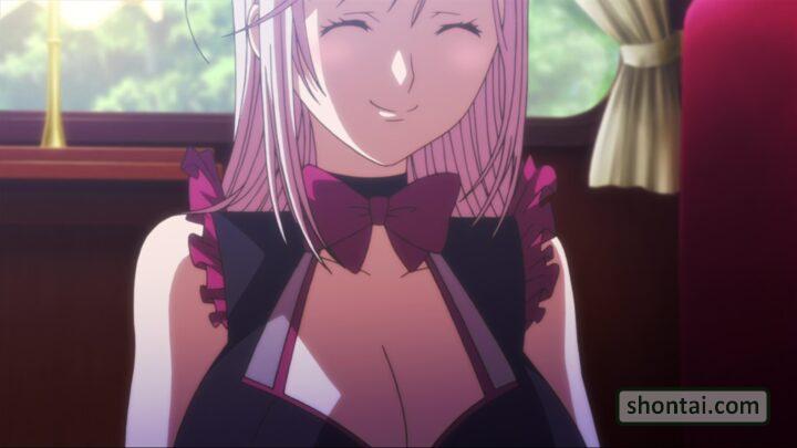 Charlotte Hazelrink's fanservice in ep11-Scene27