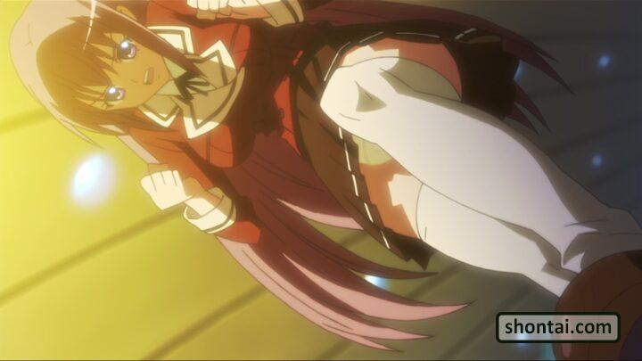 Ayano Kaneko's fanservice in ep11-Scene4