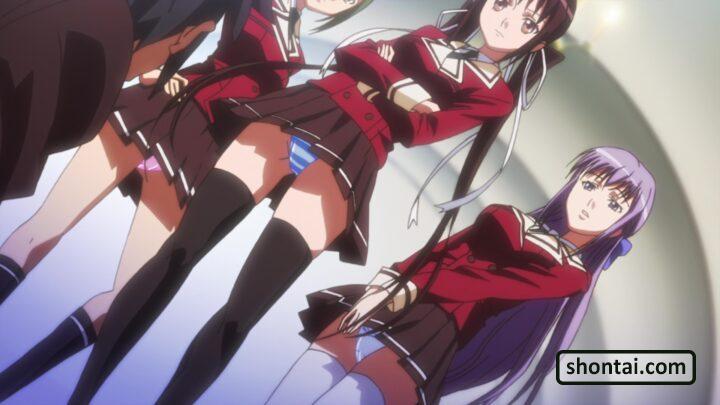 Ayano Kaneko's fanservice in ep2-Scene12