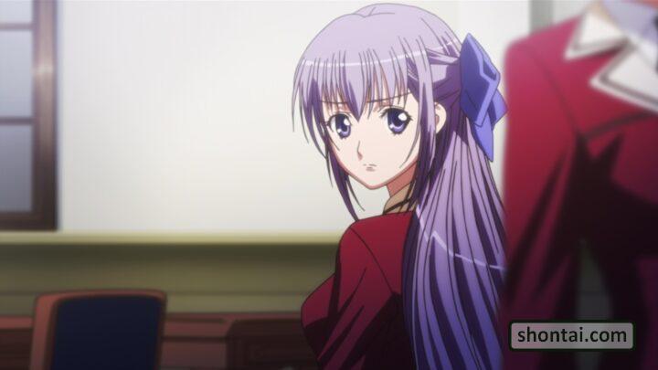 Ayano Kaneko's fanservice in ep2-Scene21