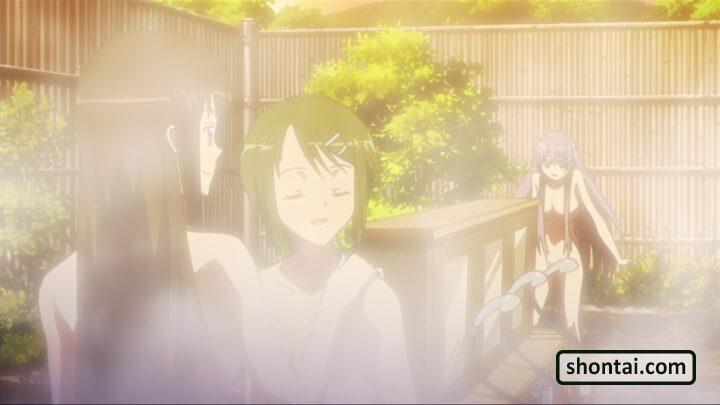 Ayano Kaneko's fanservice in ep6-Scene42