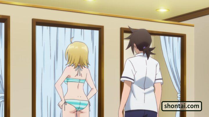 Urara Urakata's fanservice in season#1ep10-Scene12