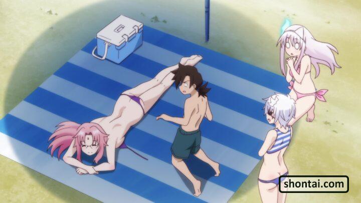 's fanservice in season#1ep12-Scene36