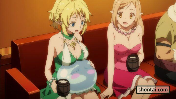 Other girls – Tensei shitara Slime's fanservice in season#1ep4-Scene13