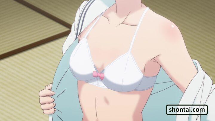 Chitose Nakai's fanservice in season#1ep6-Scene1