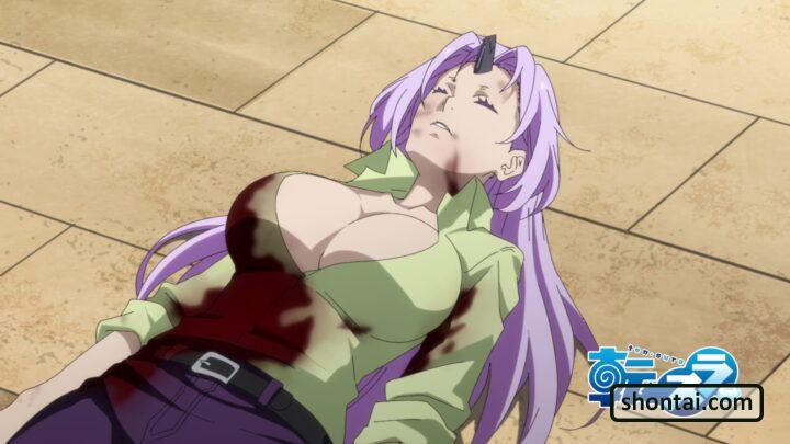 Shion's fanservice in season#2ep11-Scene1