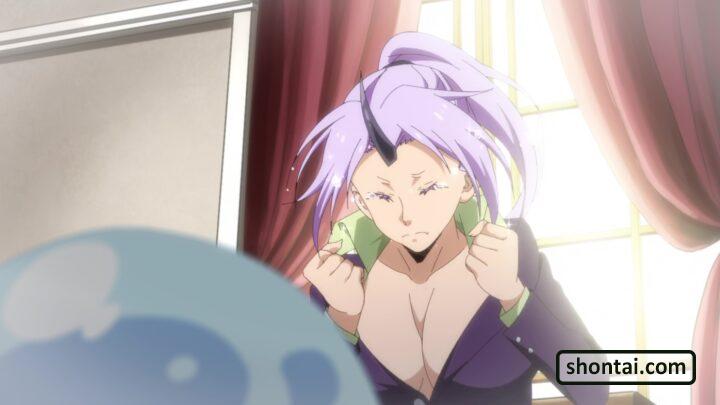 Shion's fanservice in season#2ep2-Scene7