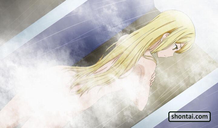 Ais Wallenstein's fanservice in InfiniteCombate#17