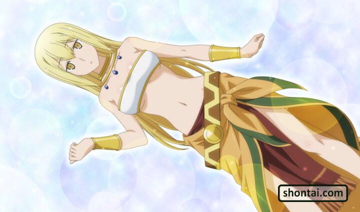 Ais Wallenstein's fanservice in InfiniteCombate#19