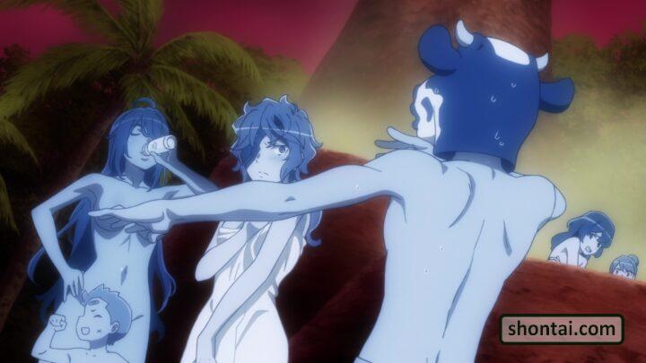 Tsubaki Collbrande's fanservice in OAV5-Scene#36