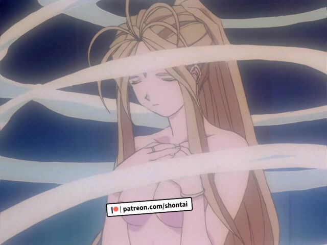 Belldandy's fanservice in (1993)OAV#5-Scene2_NudeFilter_Patreon