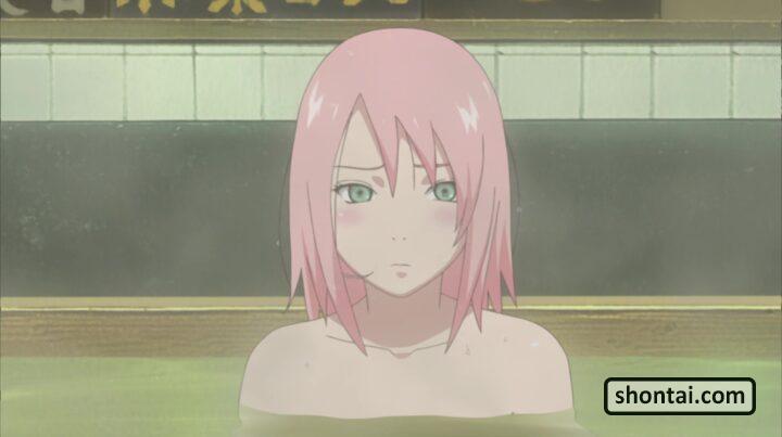 Sakura Uchiha's fanservice in ep311-Scene6