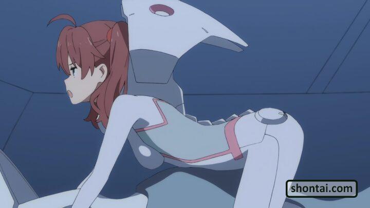 Miku's fanservice in season#1ep2-Scene24