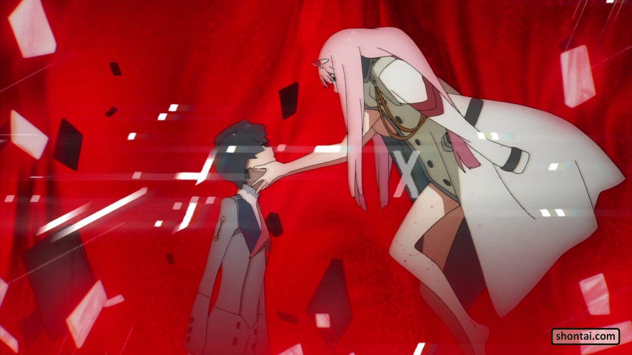 Zero Two's fanservice