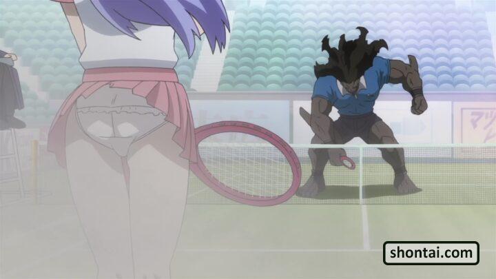 's fanservice in CarnivalPhantasm_ep1-Scene3