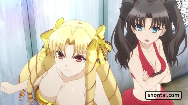 's fanservice in KaleidLinerPrismaIllya2weiHerz_ep2-Scene3