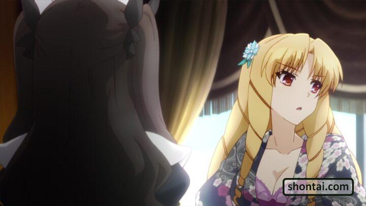 's fanservice in KaleidLinerPrismaIllya2weiHerz_ep5-Scene1