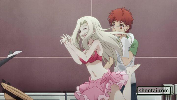 's fanservice in KaleidLinerPrismaIllya2weiHerz_ep6-Scene11