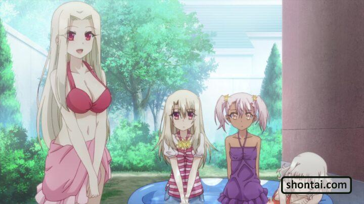 's fanservice in KaleidLinerPrismaIllya2weiHerz_ep6-Scene14