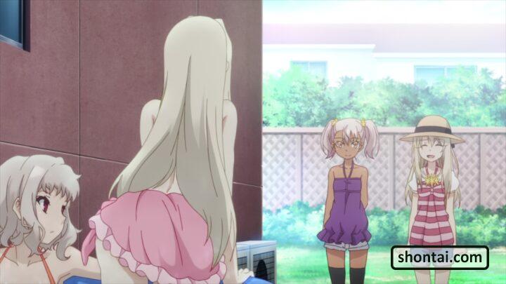 's fanservice in KaleidLinerPrismaIllya2weiHerz_ep6-Scene5