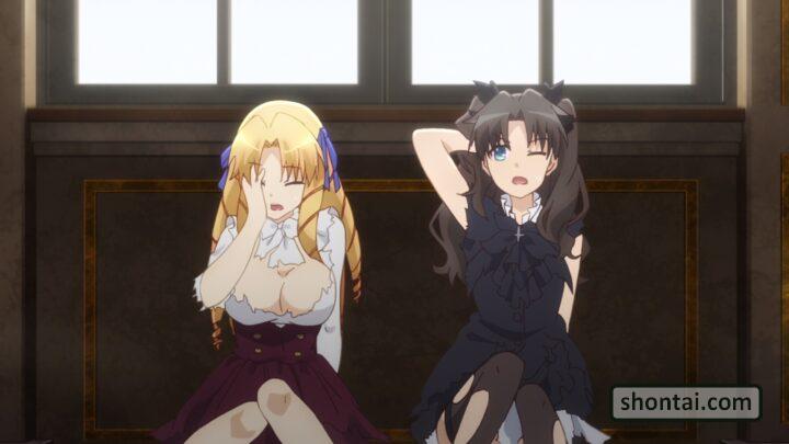 's fanservice in KaleidLinerPrismaIllya3reiSpecial_ep4-Scene3