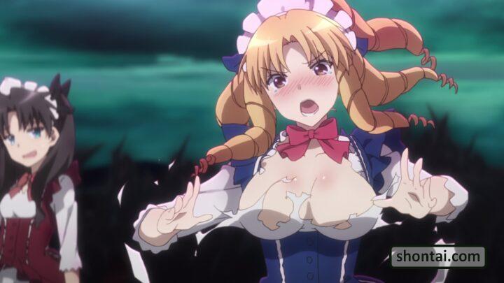 's fanservice in KaleidLinerPrismaIllya3rei_ep12-Scene11