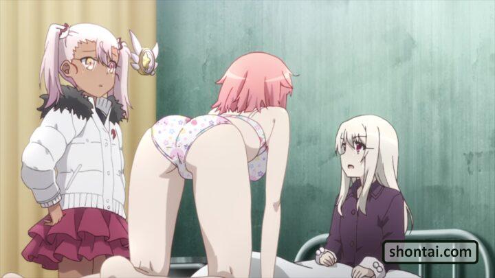 's fanservice in KaleidLinerPrismaIllya3rei_ep4-Scene19