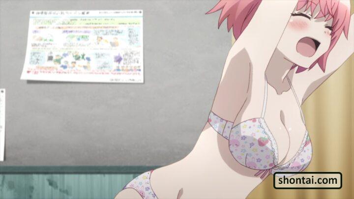 's fanservice in KaleidLinerPrismaIllya3rei_ep4-Scene5