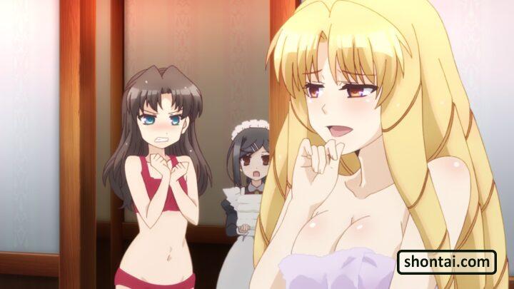 's fanservice in KaleidLinerPrismaIllyaSpecial_ep4-Scene1