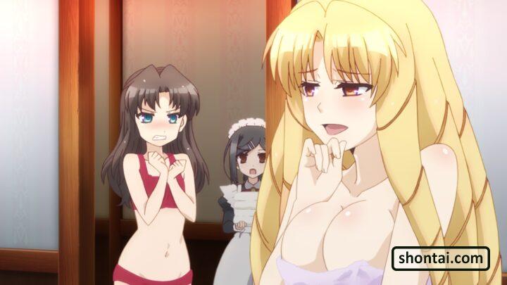 's fanservice in KaleidLinerPrismaIllyaSpecial_ep4-Scene2