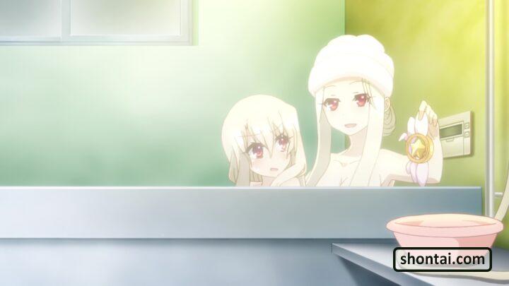 's fanservice in KaleidLinerPrismaIllya_ep9-Scene6