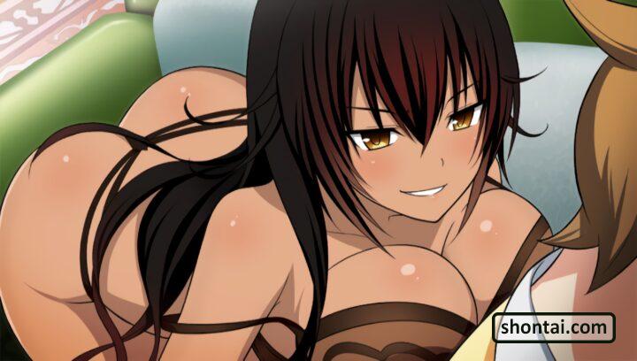 's fanservice in TLRDarkness-TruePrincess(PSvita)-Scene122-1