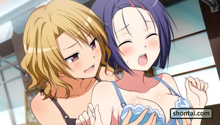 's fanservice in TLRDarkness-TruePrincess(PSvita)-Scene138-1