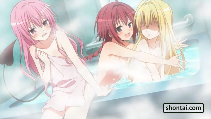 's fanservice in TLRDarkness-TruePrincess(PSvita)-Scene40