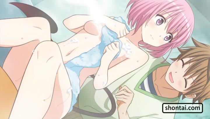 's fanservice in TLRDarkness-TruePrincess(PSvita)-Scene5