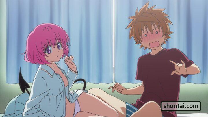 's fanservice in season#1OAV5-Scene5