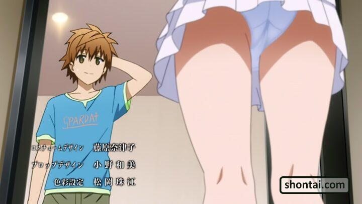 's fanservice in season#3OAV6-Scene1