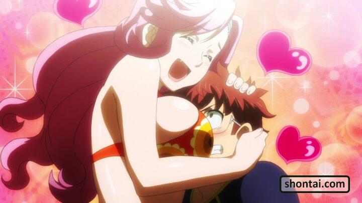 's fanservice in season#1OAV-Scene117